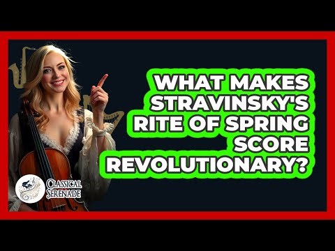 What Makes Stravinsky's Rite Of Spring Score Revolutionary? - Classical Serenade