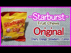 Starburst Fruit Chews Original Cherry, Orange, Strawberry, & Lemon