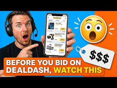 Before You Bid on DealDash, Watch This 😮