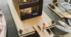 A Modular Tiny House Meets Water in the Adventurous Koda Light Float Houseboat