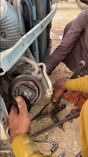 AC Compressor Repair | Pulley Removal & Fix Step by Step