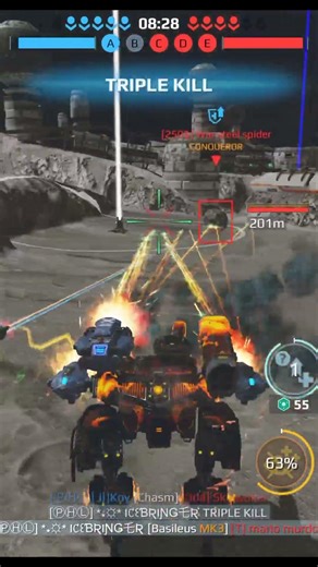 War Robots | Hastatus with Basileus and Velos. How strong is this build? WR