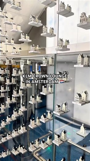 KLM Crown Lounge in Amsterdam | Airport Lounge #klmroyaldutchairlines #airportlounge #europe #travel