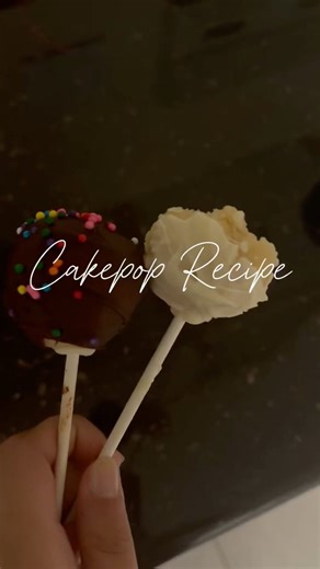 Easy Cake Pop Recipe #baking #recipe #cakepops