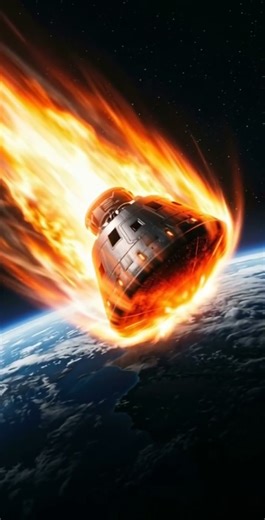 Astronauts Survive 2800°C Re-Entry 🔥 NASA Artemis II Moon Mission Explained #space #sciencefacts