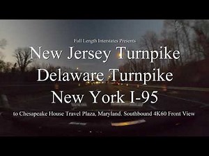 NJ & DE Turnpike I-95 NY MD Front Southbound