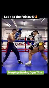 Feints with feet, hands and head will help the aggressor with scoring and assist in avoiding counters | Murphy's Boxing Gym