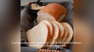 bread machine recipe