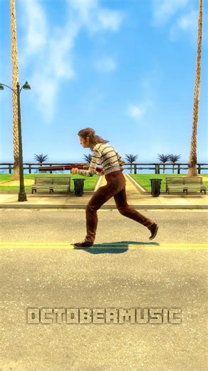 when monster are running from you