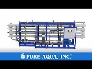 Industrial Seawater Reverse Osmosis Desalination Systems | Made in USA by Pure Aqua, Inc.