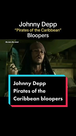 Pirates of the Caribbean Bloopers Featuring Johnny Depp