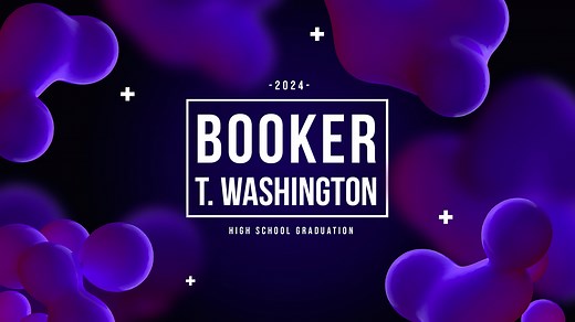 The Booker T. Washington 2024 High School Graduation