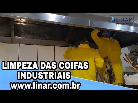 Limpeza Coifa Industrial - CLEANING OF INDUSTRIAL COIFA AND EXHAUST DUCT