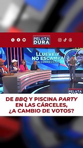 De "BBQ" y piscina "party" en las cárceles, ¿a cambio de votos? La oficial correccional Jessica Martínez nos explicó que este vídeo que circula en las redes sociales es una aparente celebración de cumpleaños del líder ñeta Carlos Báez, quien fue removido de la unidad 1072 a la 308 por un "motín" entre los Ñeta y Los 27. Según Martínez, "muchos de esos confinados, las sociales no autorizaron el pase porque no tienen los requisitos y a pesar de eso, verdad, hubo una firma para que estuviesen ahí."