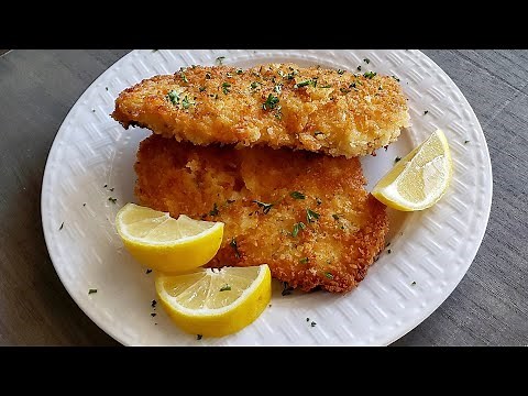 Crispy Fried Chicken Breast Cutlets