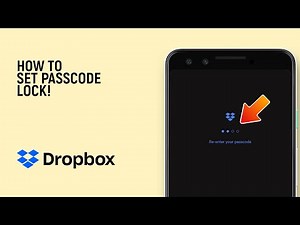 How to Set Passcode Lock in Dropbox [EASY]