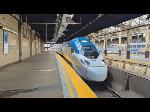 AI Newark Penn Station: Amtrak