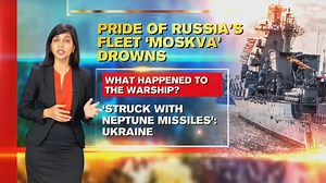 Pride Of Russia's Fleet 'Moskva' Warship Sinks In Black Sea; Here's What Happened To The Combat Ship | Republic