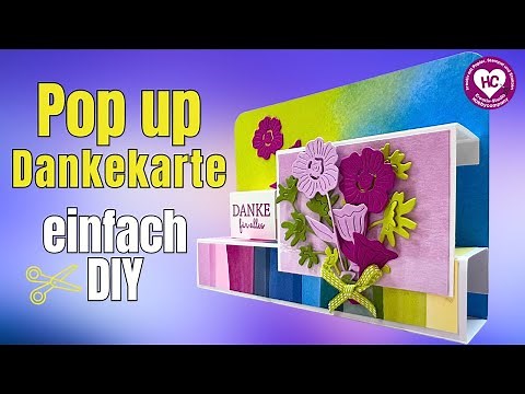 Multi Step Pop Up Dankeskarte basteln- einfach, bezaubernd - Stampin' Up!