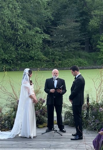 Rae & Eugen's Spring Wedding at Prospect Park Boathouse