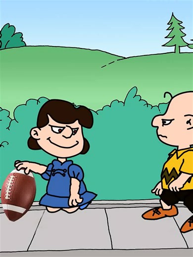 Snoopy is sick of Lucy follong old Charlie Brown. #peanuts #charliebrown #lucyvanpelt #snoopy #lucysucks #footballfails #darkhumor #PeanutsGang #GoodGrief #JusticeForCharlieBrown #CartoonHumor #SnoopySavesTheDay