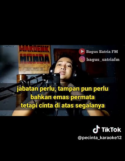 Duet Karaoke Lirik Dasi dan Gincu - Dangdut Viral