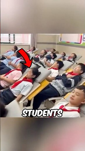 Why Are These Students Sleeping in Class?! 😴🛏️