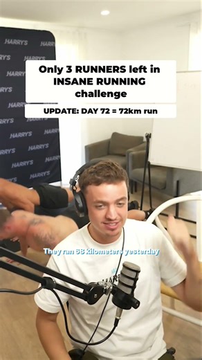 72 days of running, no days off.