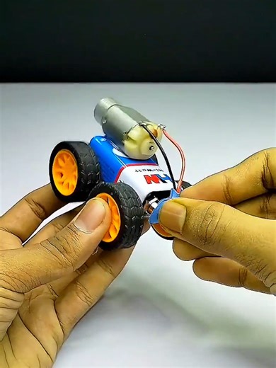 How to make a robot at home. #invention #inventionideas #robot #dcmotorexperiments