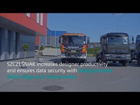 SZCZĘŚNIAK increases designer productivity and ensures data security with Siemens software
