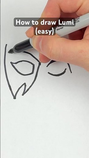 {ASMR} How to draw Lumi from Brawl Stars (EASY)