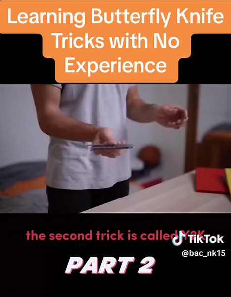 Learning Butterfly Knife Tricks for Beginners