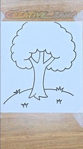 Easy Tree For Drawing
