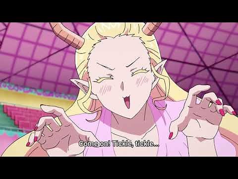 Elizabetta tickles the children | Welcome to Demon School Iruma-kun Season 2