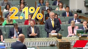 3.9K views · 22 reactions | Interest rate cuts remain a distant prospect with inflation still too high for the Reserve Bank's liking. It came in at 2.1% in October due to cheaper fuel and energy rebates, but new polling shows most Australians feel worse off under the Albanese government. Download the 7NEWS app: https://7news.link/7NEWSapp #auspol #7NEWS | 7NEWS Brisbane | Facebook