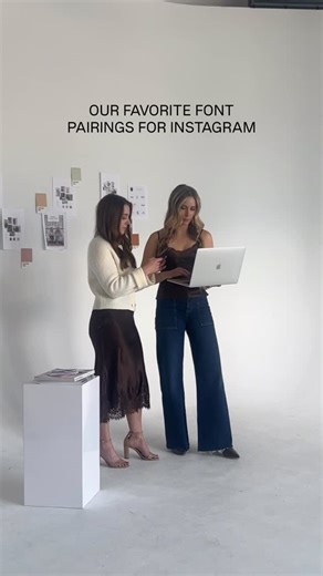 Amari Creative ✸ Brand Studio on Instagram: "Our go-to IG font pairings. Screenshot or save for your next story or reel! 📲✨"