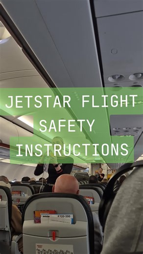 Jetstar Flight Safety Instructions: Keep Others Safe and Comply with Crew Instructions