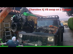 DIY Jeep Cherokee XJ V8 Swap on a budget part 1