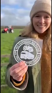74 reactions | Show your support! ✨ This ‘No Farmers No Food’ vinyl sticker looks amazing on cars, vans & toolboxes! | Dailyard | Facebook