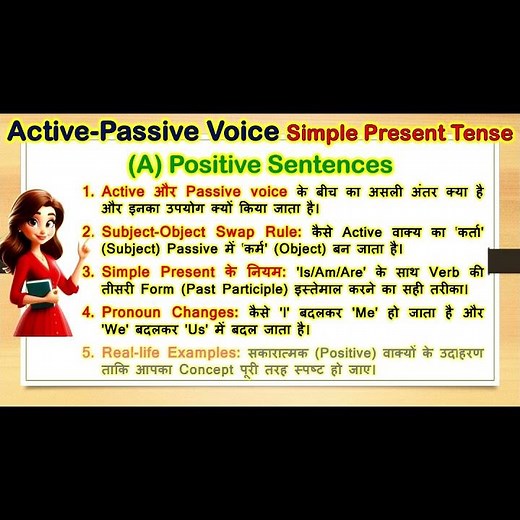 Stop Confusing Active & Passive Voice! (Simple Present, Positive Sentences) 🚫#YouTubeShorts