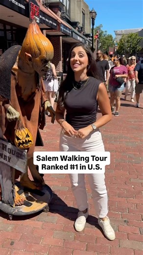 You don’t have to wait until Halloween to experience one of the best tours in the world! ⭐️ According to TripAdvisor, the History and Hauntings of Salem Guided Walking Tour by Witch City Walking Tours is the top-ranked cultural and historical tour in the country and eighth in the world 👻🏆 | NBC10 Boston