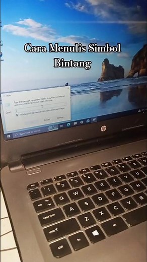 Cara Menulis Simbol Bintang #belajarlaptop #simbolbintang #menulisbintang #windows #laptopterbaru