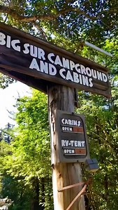 Big Sur Campground & Cabins Dirección: 47000 Highway 1, Big Sur, California 93920. #bigsur #california #hiddengems #viajandoporcalifornia1 #travel #losangeles #adventure #hiking #river | Remy Martyn