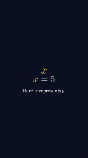 You see x everywhere in math… but what does it actually mean?
