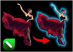 Corel Draw !! Glowing Dancing Girl !! How To Create Glow Effect #photoshoptricks #easytips #tricks #reels #infographic #tips #reelsfb #design #coreldraw #designs #abstract #reelsviral #photoshop #collagen | Visual Effects Tricks | Facebook