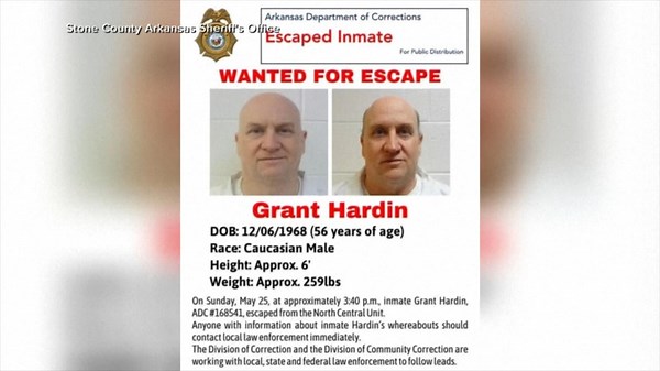 Manhunt for former police chief convicted of murder and rape