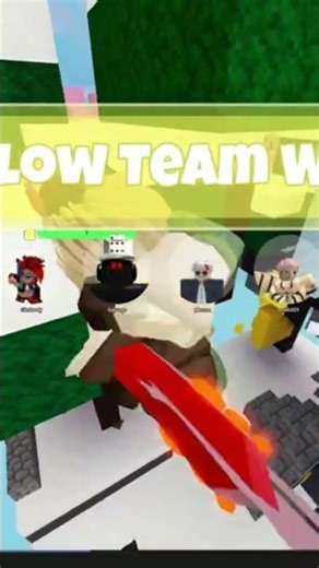 I GOT PLATINUM RANK IN ROBLOX BEDWARS!!! #shorts #roblox #bedwars #ranked #squads #platinum #ranked