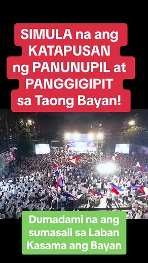 Laban Kasama ng Bayan: Simula ng Katapusan ng Panunupil at Panggigipit