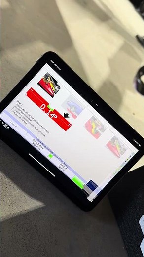 Easy: use an iPad with your hunter alignment machine