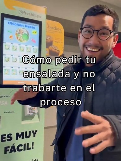 Messi Te Enseña a Pedir tu Ensalada en Máquinas Expendedoras